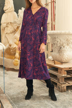 Robe Longue - Aubergine