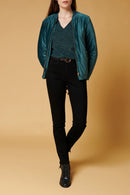 Blouson - Bleu Canard