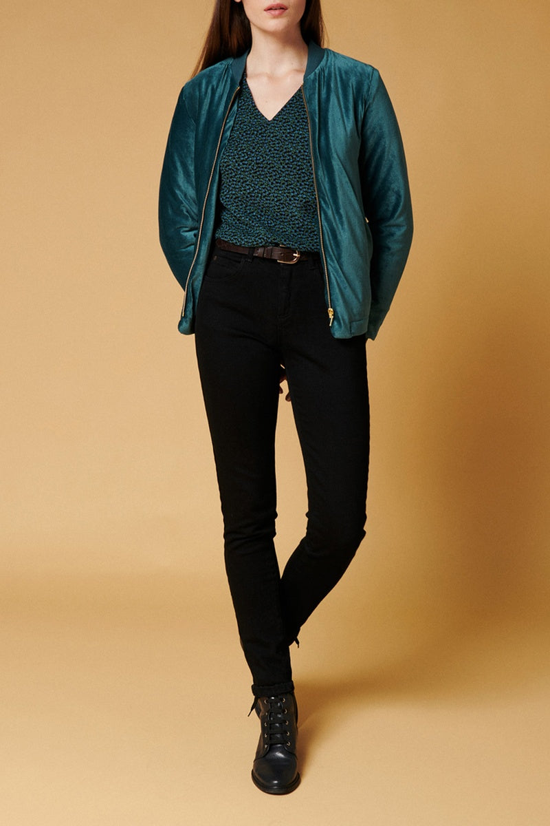 Blouson - Bleu Canard