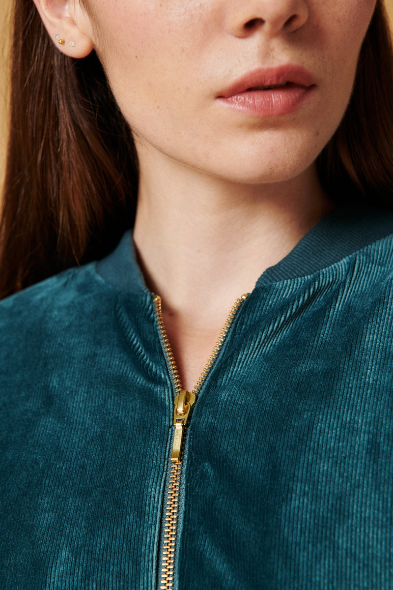 Blouson - Bleu Canard