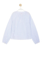 Cedaly Loose Blouse - Sky