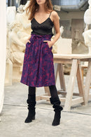 Caraco Satiné - Noir