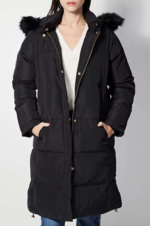 Doudoune Longue Dolores - Noir