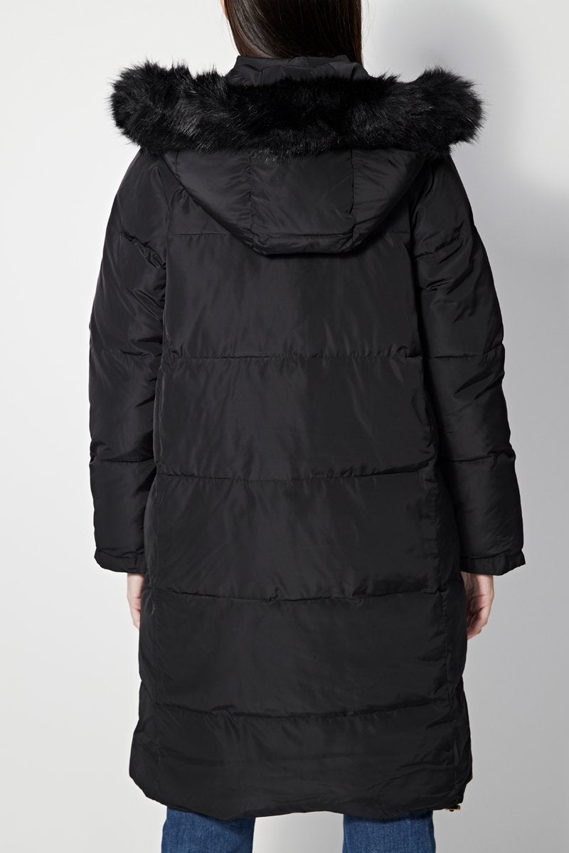 Doudoune Longue Dolores - Noir