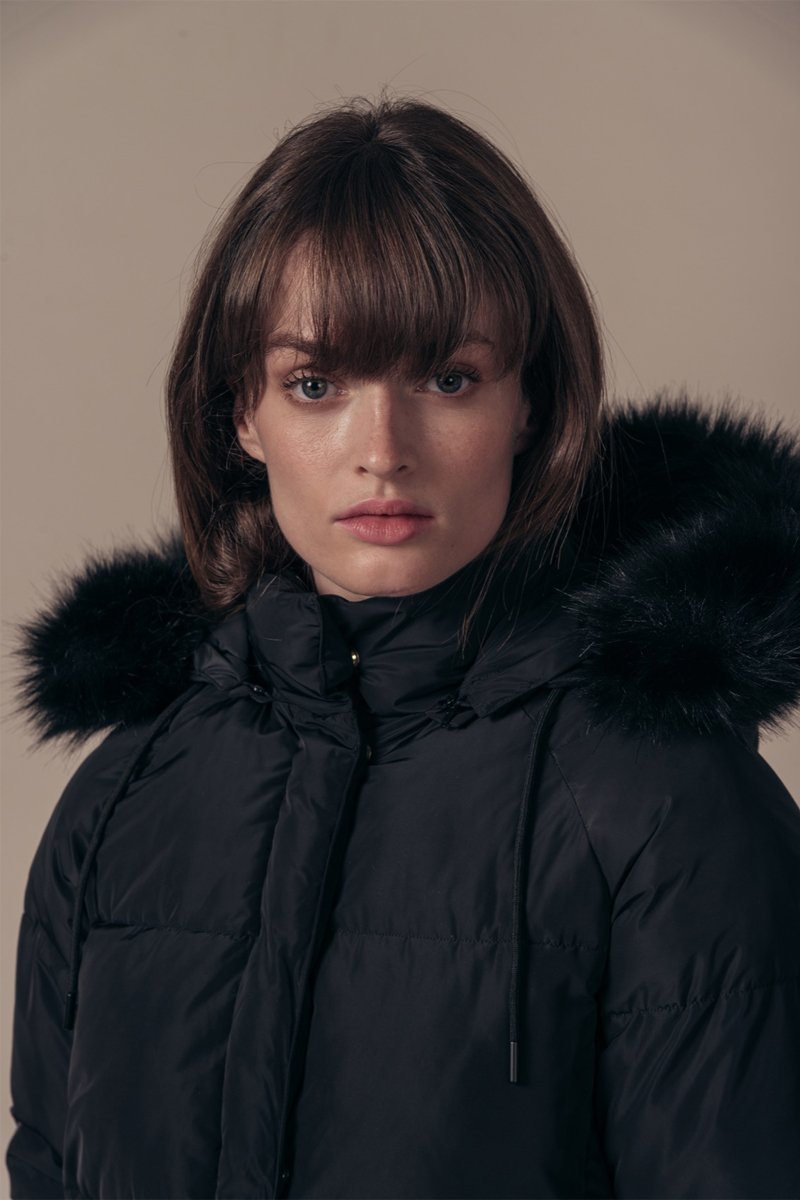 Doudoune Longue Dolores - Noir