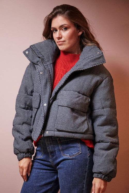 Doudoune Varappe - Bleu Marine Chiné