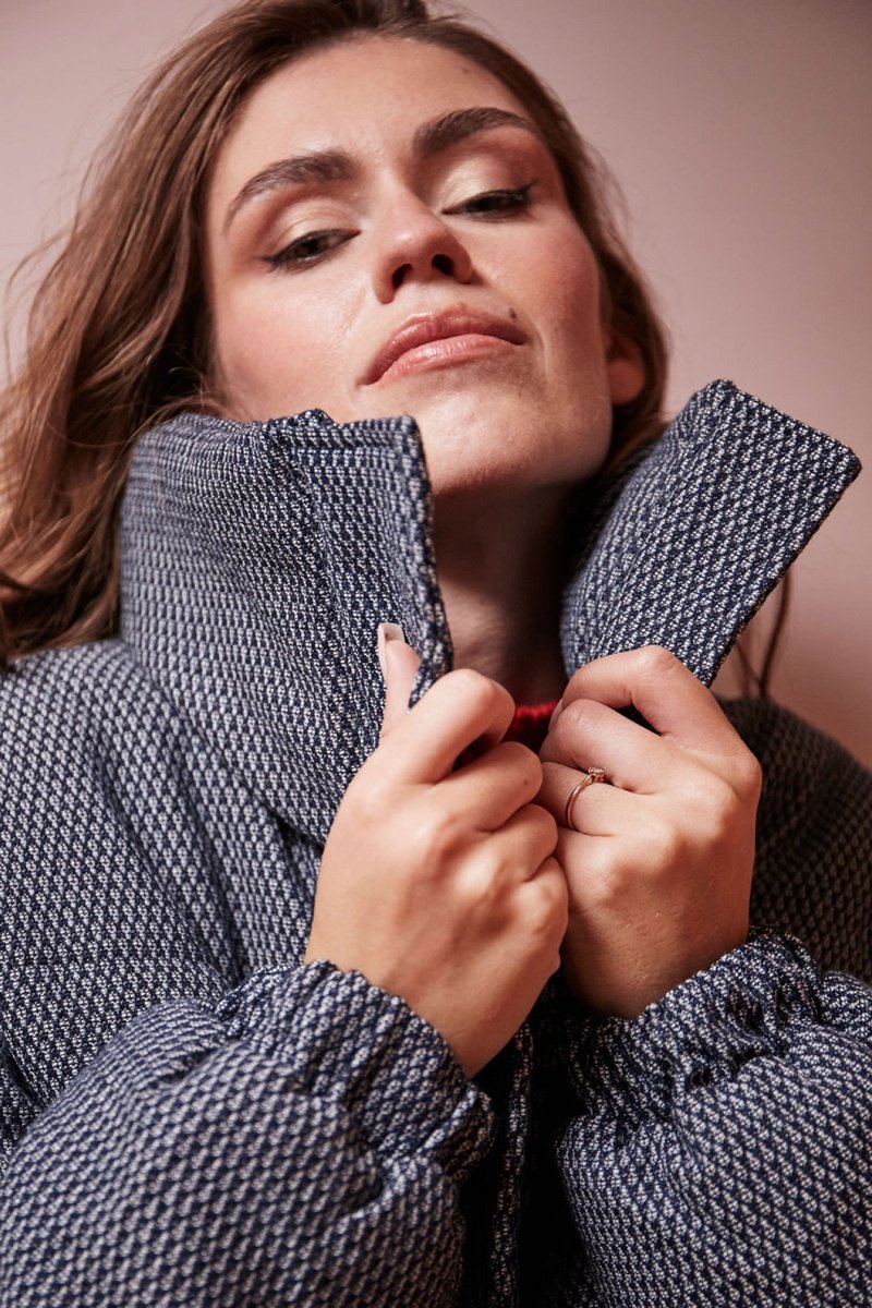 Doudoune Varappe - Bleu Marine Chiné