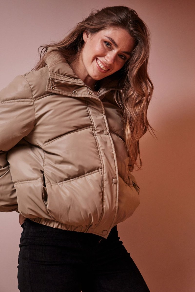 Viona Down Jacket - Beige