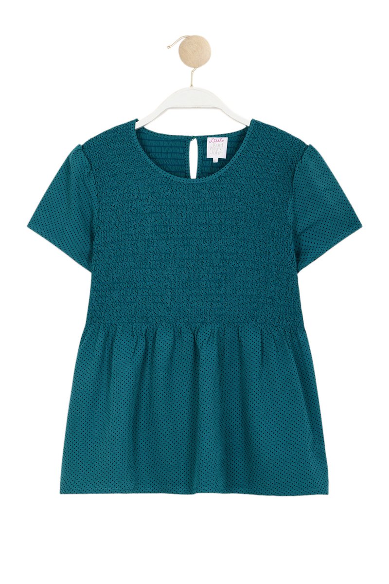 Thalassy Blouse - Turquoise