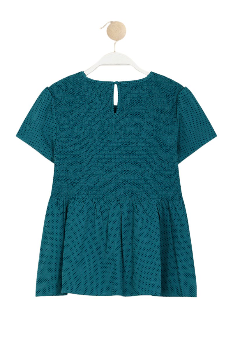 Thalassy Blouse - Turquoise