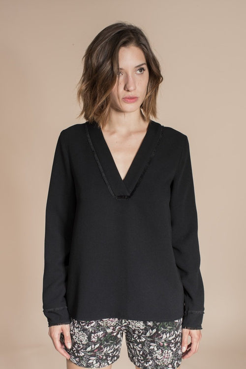 Blouse Tempo - Noir
