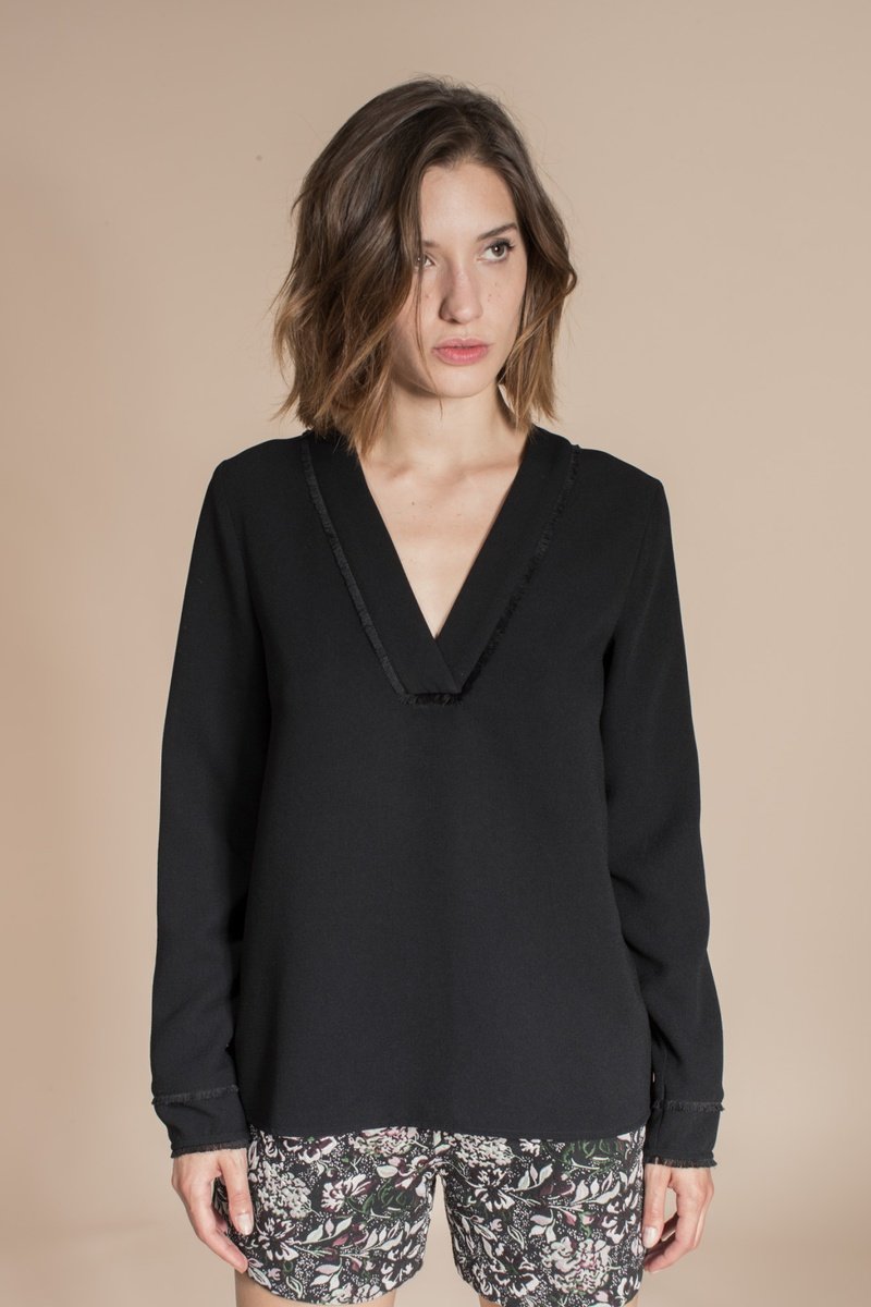 Blouse Tempo - Noir
