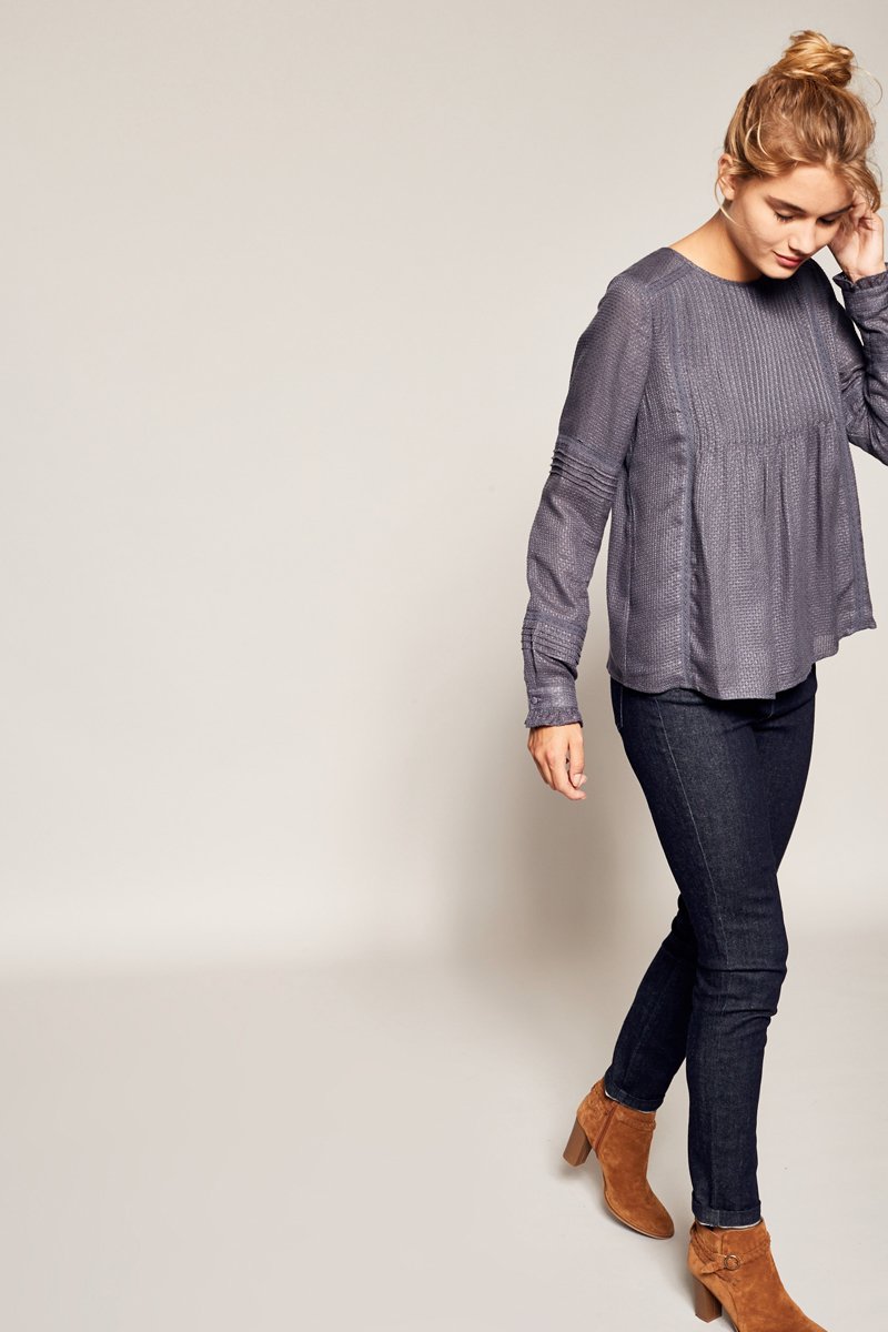 Blouse Festival - Gris Foncé