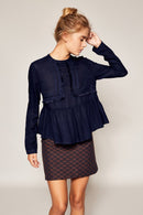 Blouse Frida - Bleu Marine