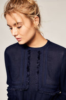 Blouse Frida - Bleu Marine