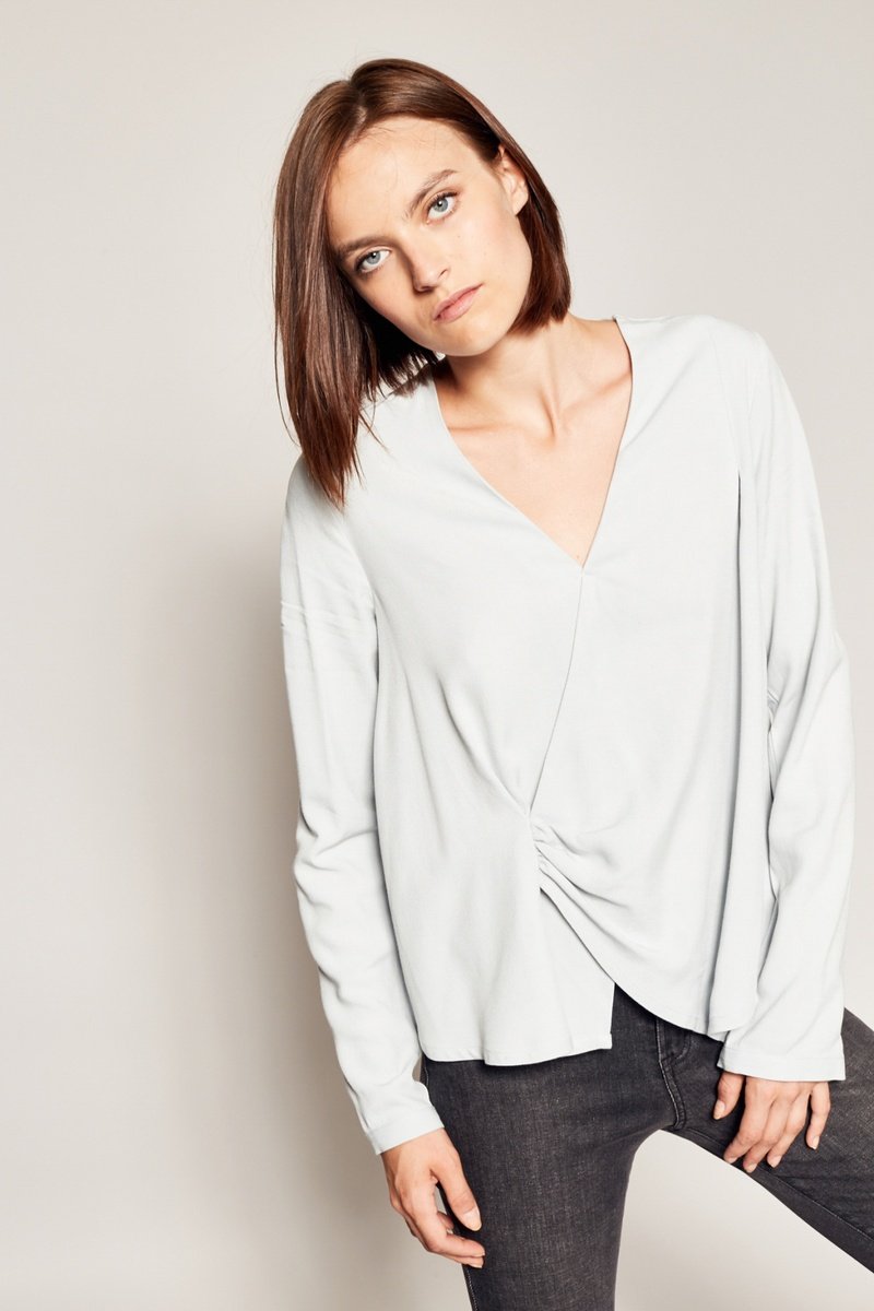 Blouse Tzar - Gris Clair