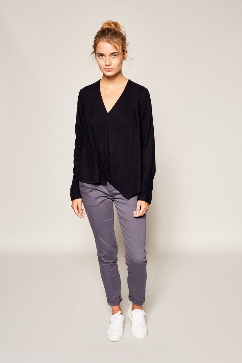 Blouse Tzar - Noir
