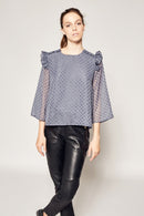 Blouse Texas - Gris