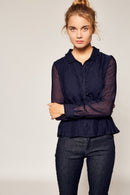 Blouse Fanfan - Bleu Marine
