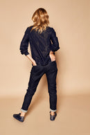 Blouse Fiesta - Bleu Marine