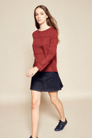 Blouse Frances - Bordeaux