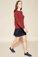 Blouse Frances - Bordeaux