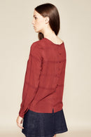 Blouse Frances - Bordeaux