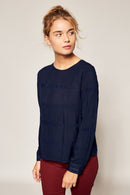 Blouse Frances - Bleu Marine
