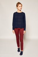 Blouse Frances - Bleu Marine