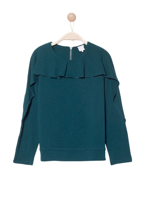 Blouse Slowly - Bleu Canard
