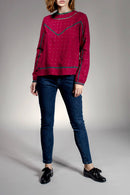 Blouse Ferveur - Bordeaux