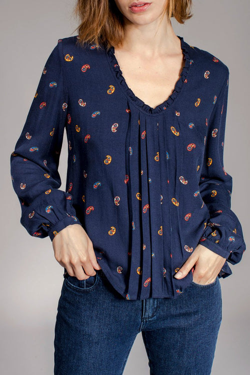 Blouse Typhen - Bleu Marine
