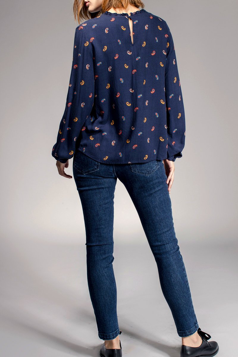 Blouse Typhen - Bleu Marine