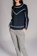 Blouse Ferveur - Bleu Marine