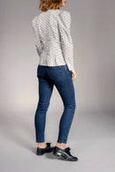 Blouse Frimousse - Noir Et Beige