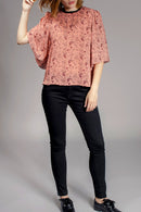 Blouse Thylane - Rose