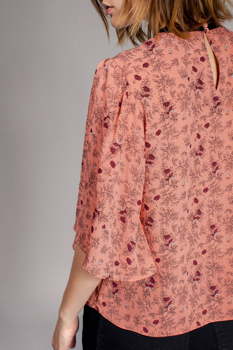 Blouse Thylane - Rose