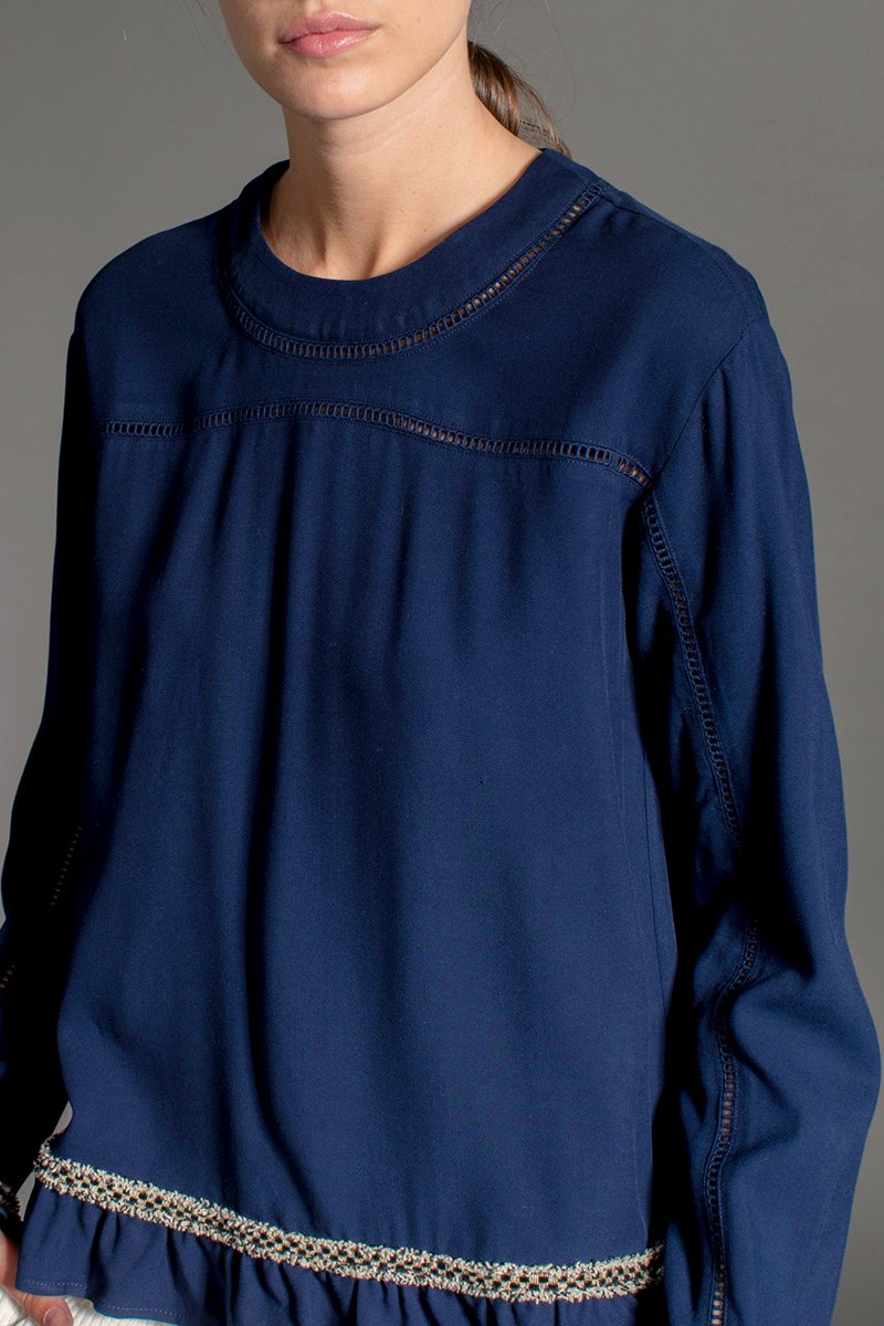 Blouse Tombola - Bleu Marine