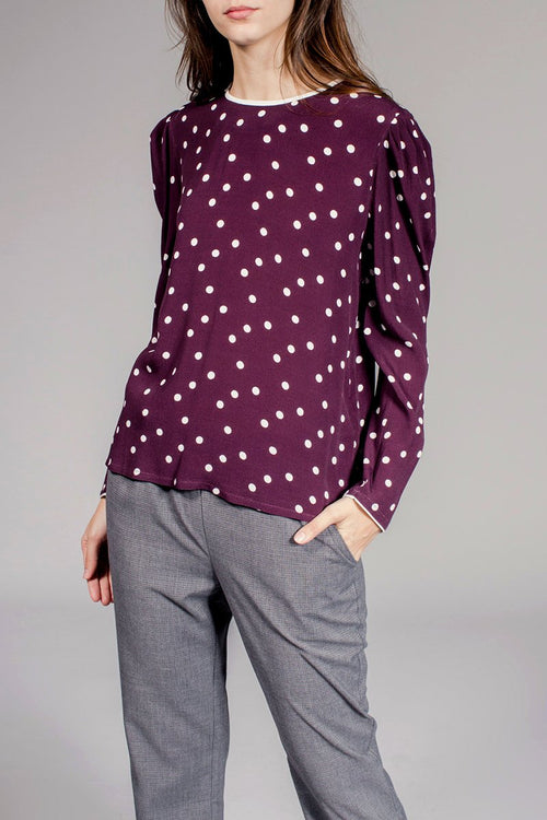 Blouse Toinou - Violet