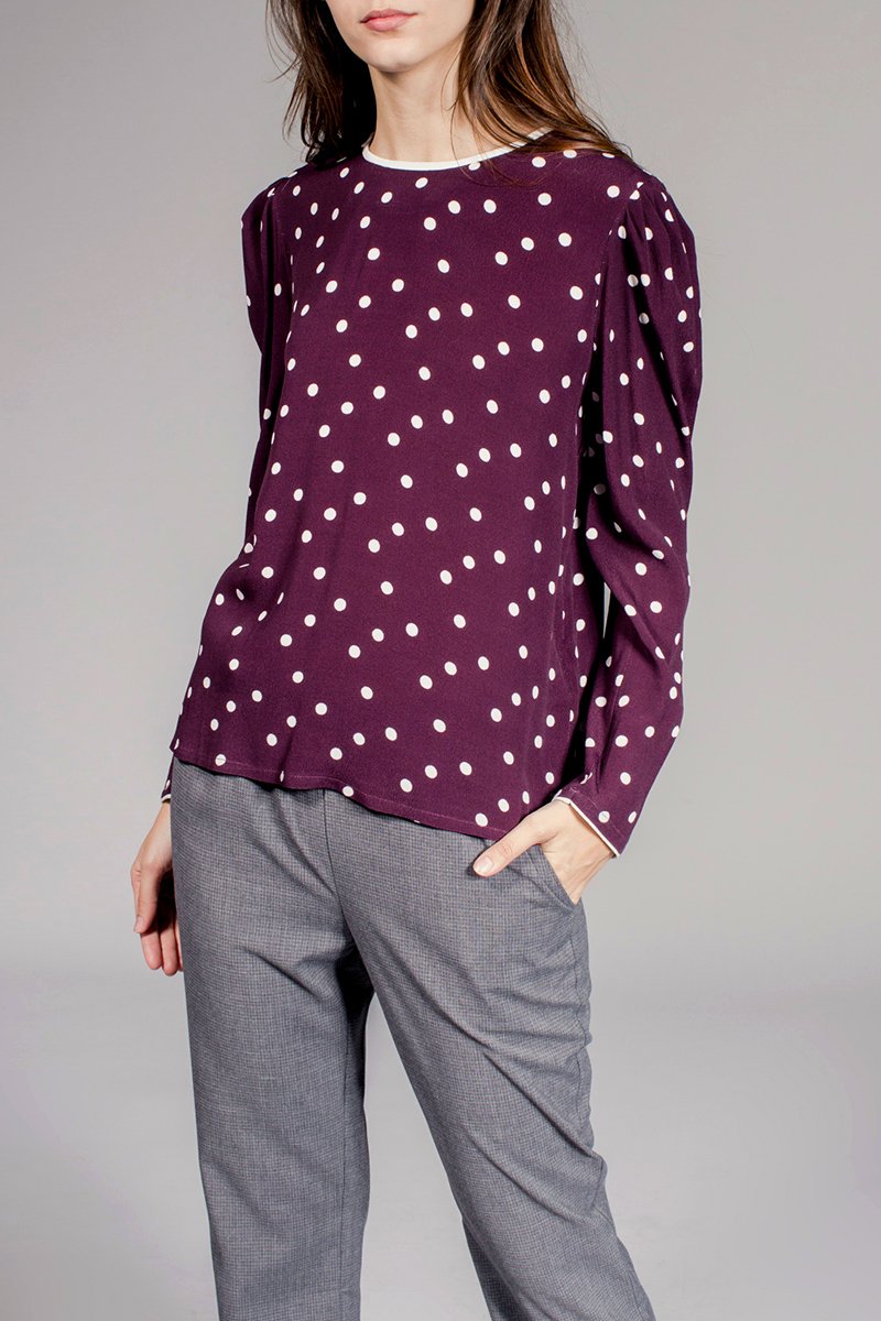 Blouse Toinou - Violet