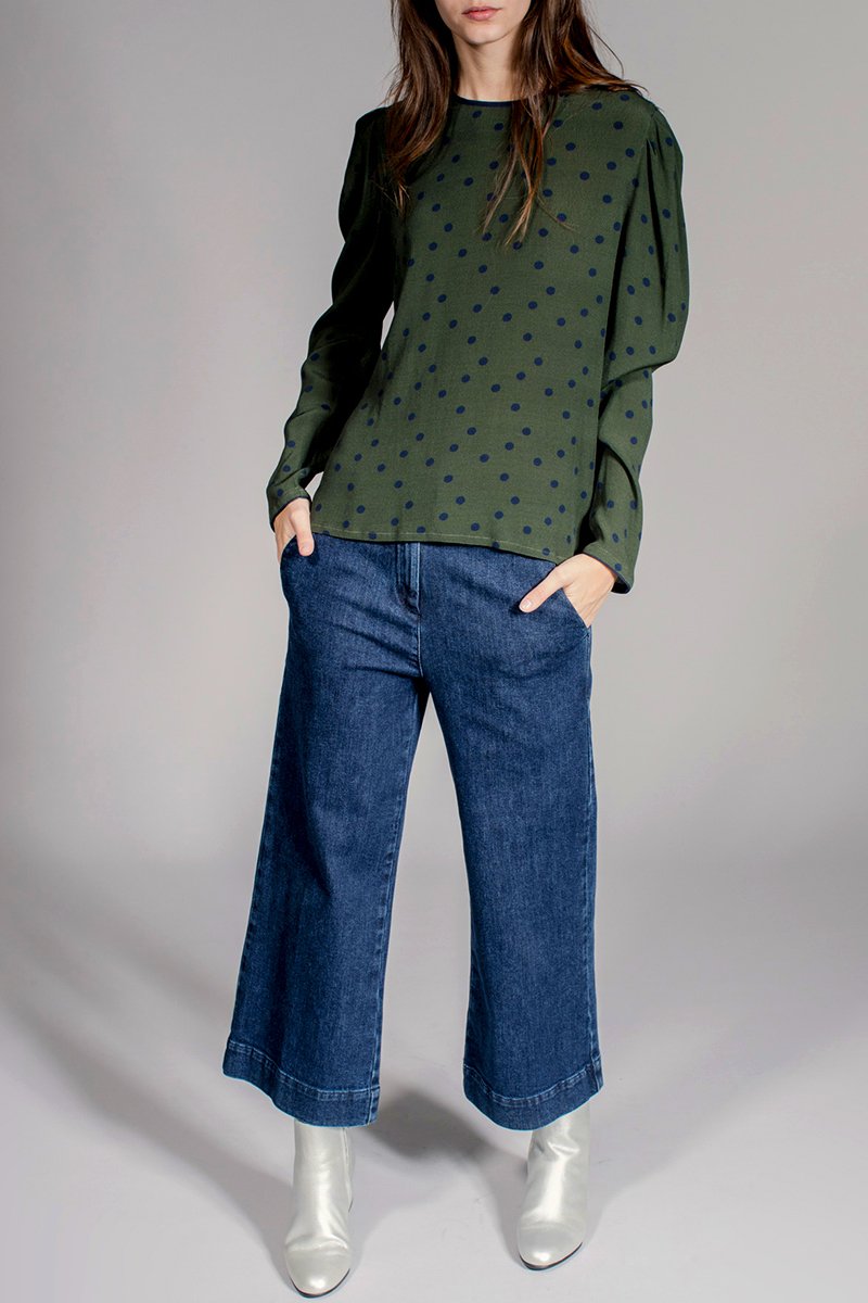 Blouse Toinou - Kaki