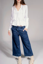 Blusa Frisson - Blanco
