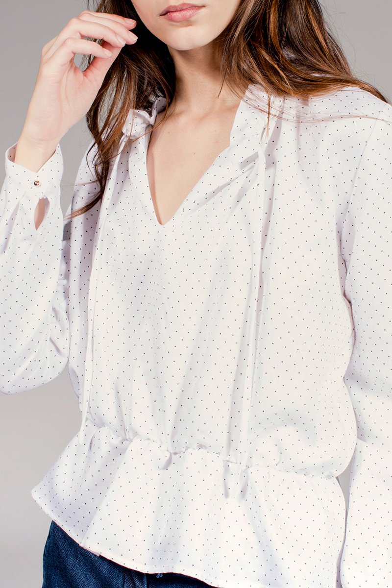 Blouse Frisson - Blanc