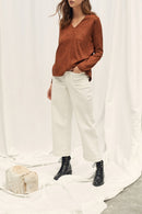 Blouse À Pois - Roux