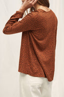 Blouse À Pois - Roux