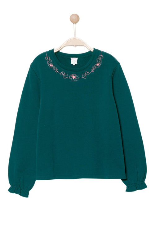 Blouse Sezely - Bleu Canard