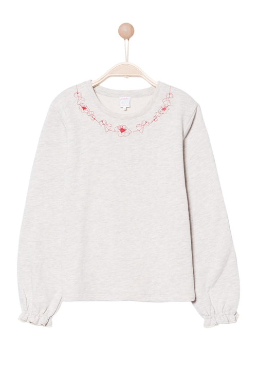 Blouse Sezely - Gris Clair Chiné