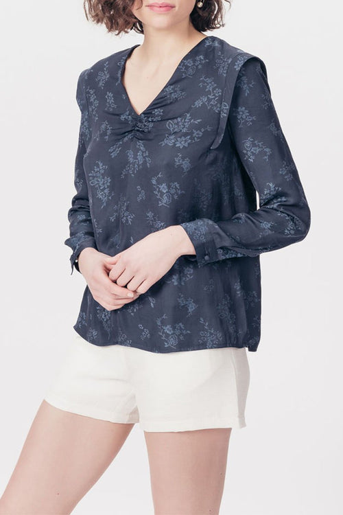 Blouse Toko - Bleu