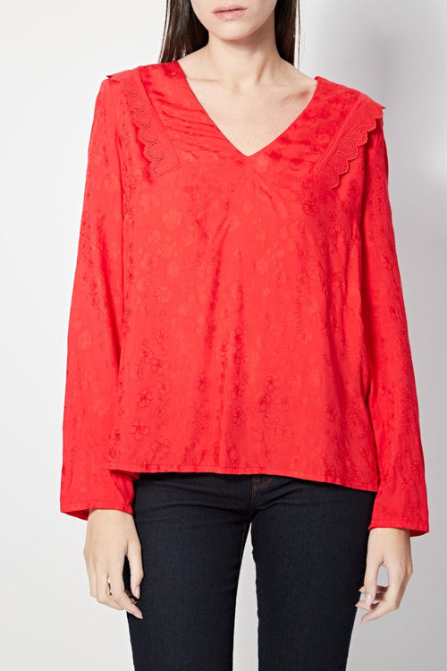 Blouse Tagazelle - Rouge