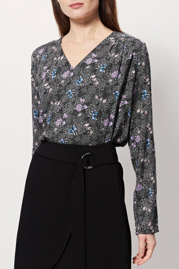 Fontana Blouse - Gray